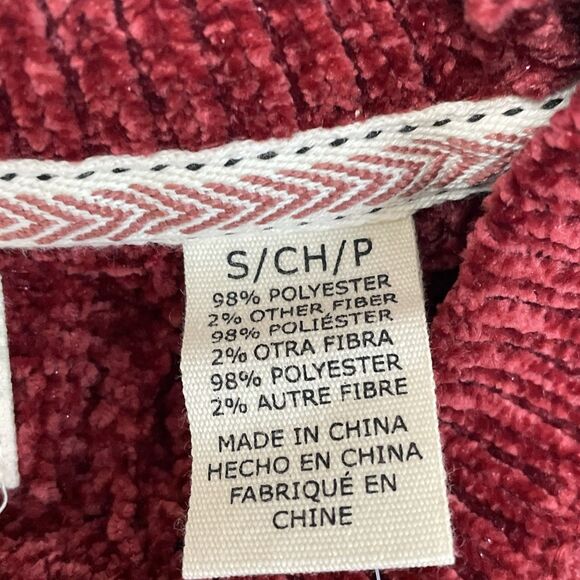 Weatherproof Women's S Pullover Sweater Red H1020 - Picture 6 of 9